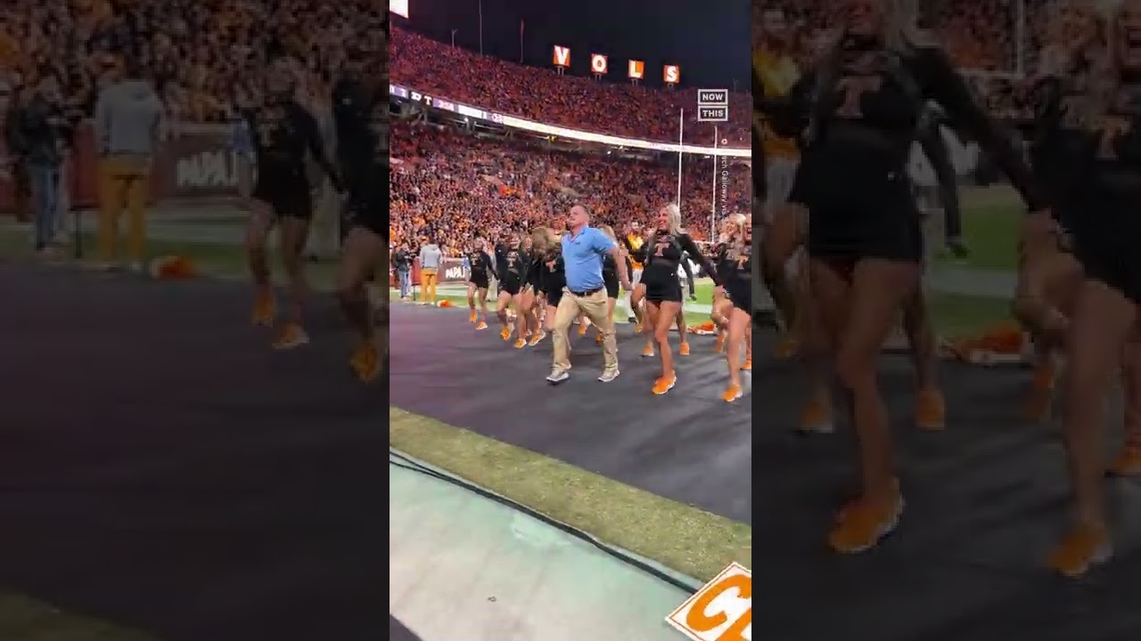 ‘Security Guard’ Busts a Move Alongside University of Tennessee Dancers